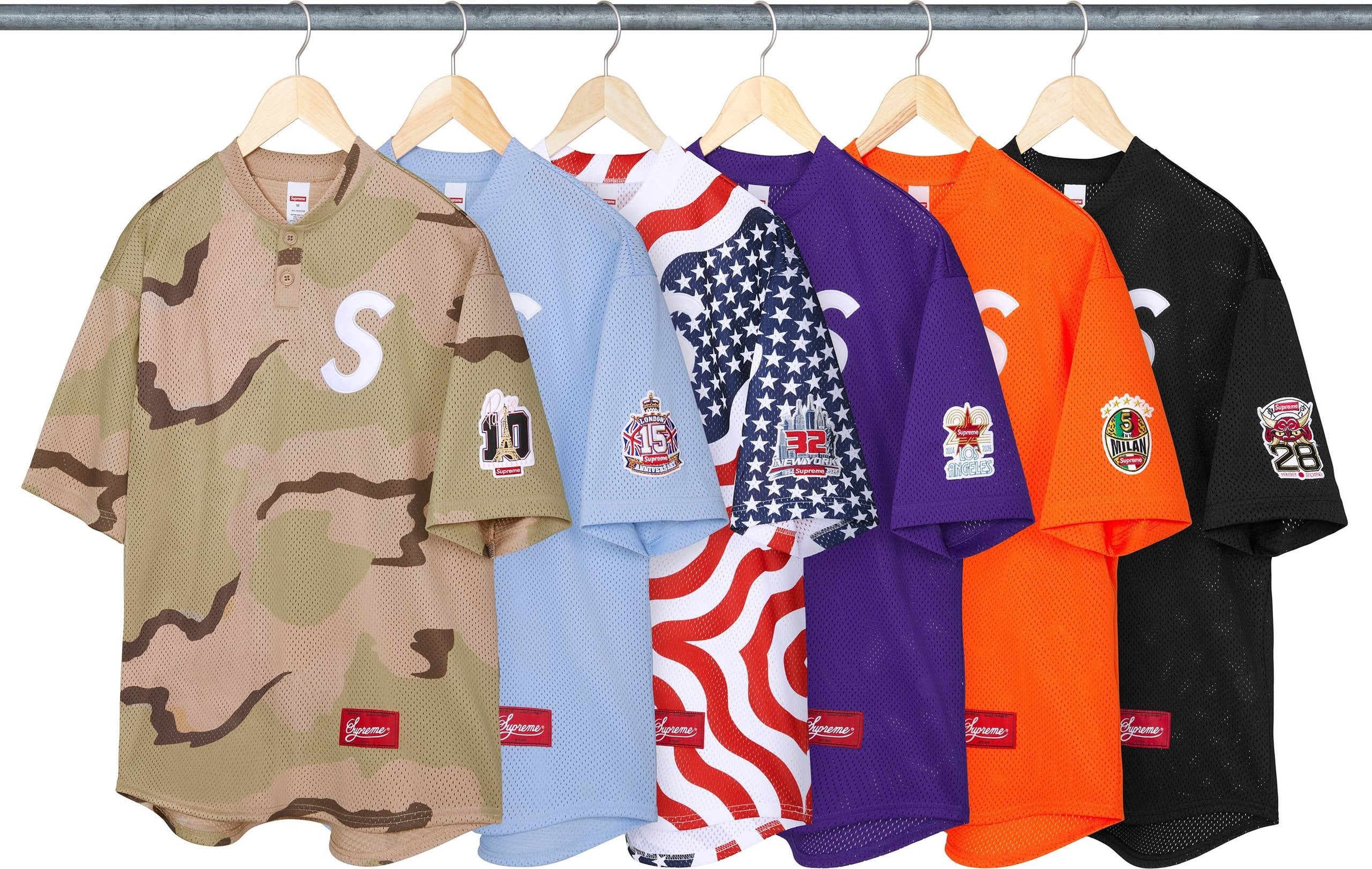 Shop S Logo Baseball Henley